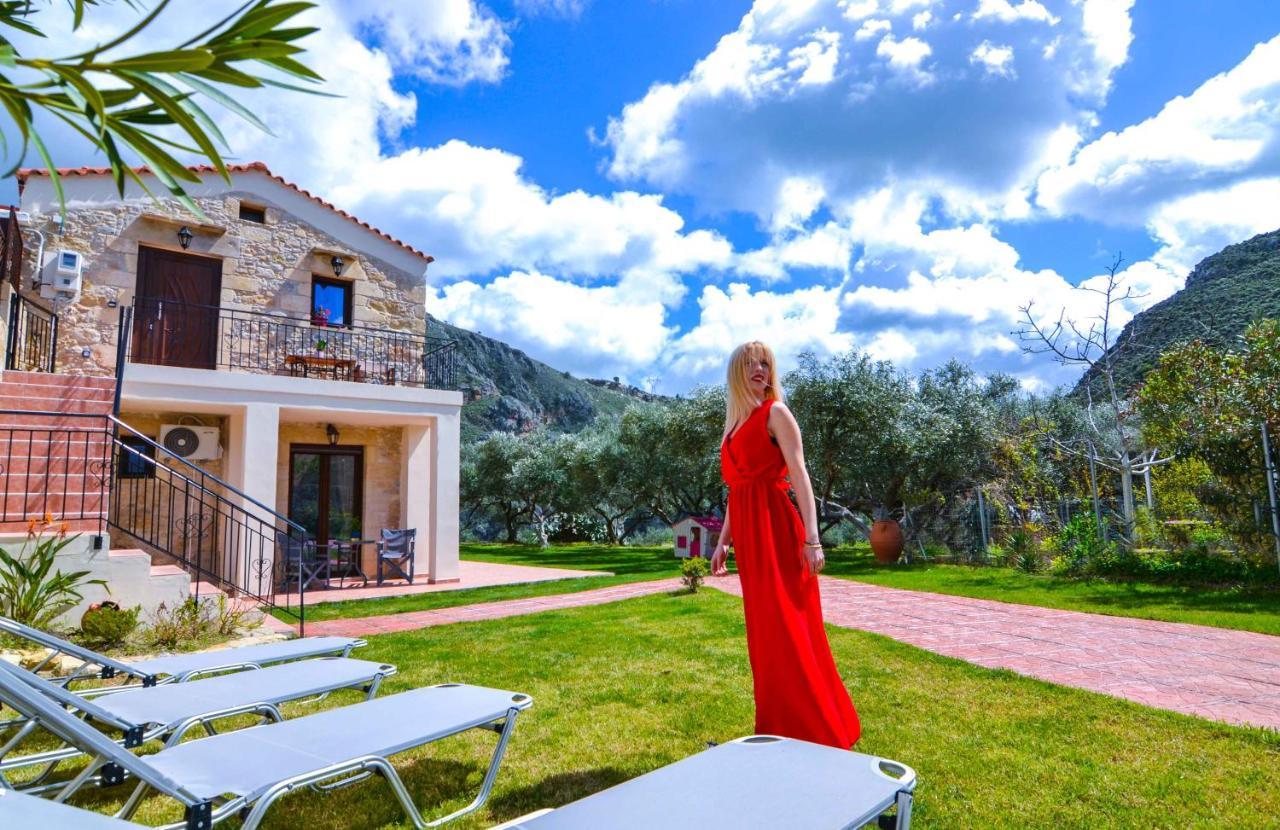 Villa Anastasia Luxe With Top Wifi, Bbq & Amazing Views Kissamos Exterior photo