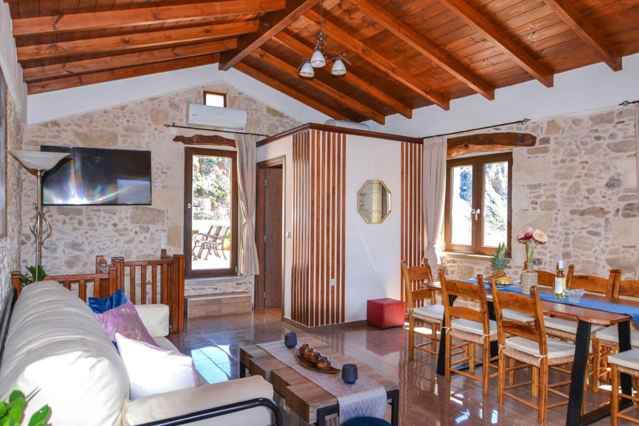 Villa Anastasia Luxe With Top Wifi, Bbq & Amazing Views Kissamos Exterior photo